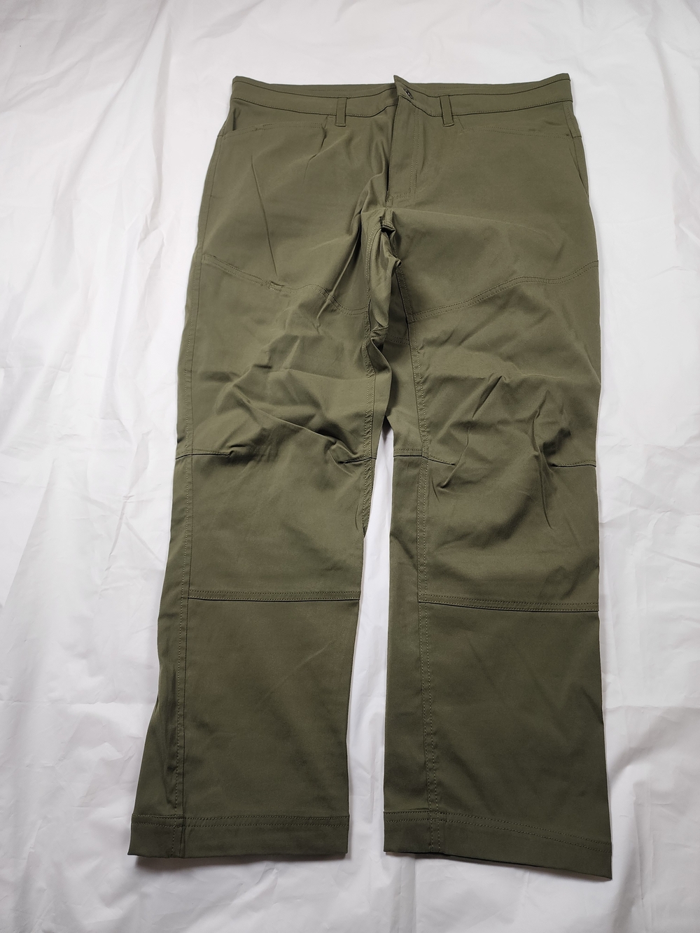Mountain Hardwear Men's AP Active Pants Olive Green Size 38w / 28in Is Used